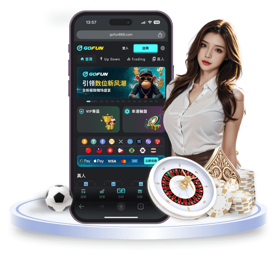 GOFUN USDT娛樂城主要橫幅圖片 - 展示平台特色