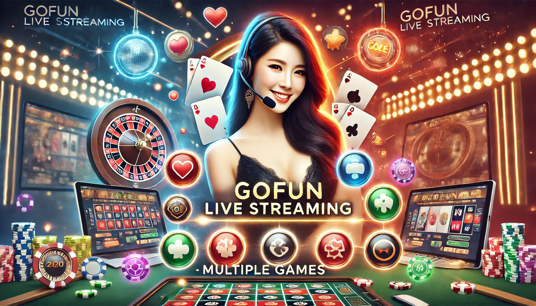 GOFUN視訊真人直播-多樣遊戲